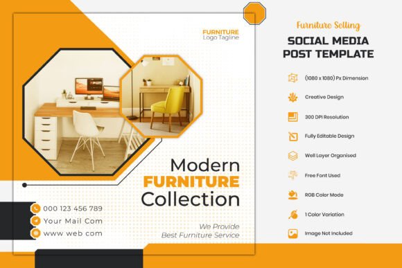 Download Furniture Social Media Post Design - Social media post Collection