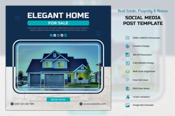 Download Real Estate Property Social Media Post - Social media post Collection