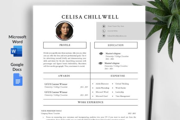 Download Simple Modern Resume Template - Modern Collection