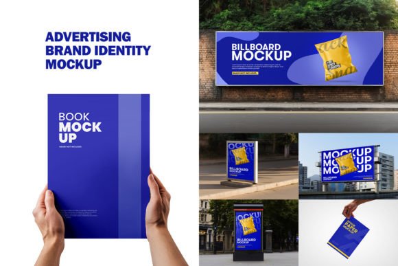 Download Advertising Brand Identity Mockup - Identity mockup Collection
