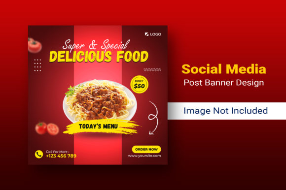 Download Social Media Post for Food Menu Design - Social media post Collection