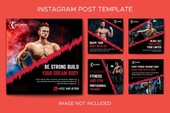 Download Gym Fitness Instagram Post Collection - Fitness Collection