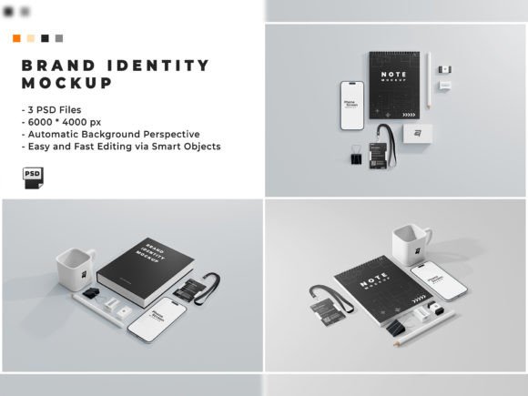 Download Brand Identity Mockup - Identity mockup Collection