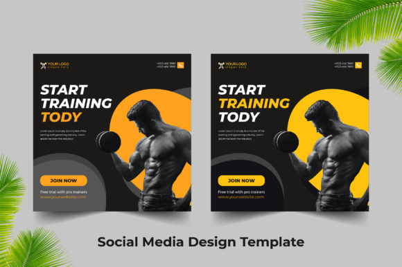 Download Fitness Gym Social Media Design - Fitness Collection