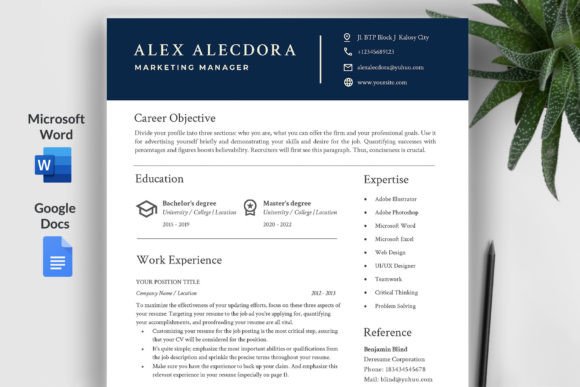 Download Modern Resume Template/ CV - Modern Collection