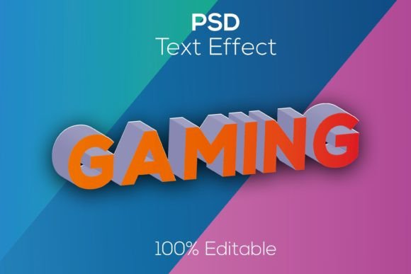 Download Games 3D | Modern Games Psd Text Effect - Modern Collection