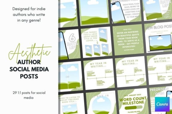 Download Modern Minimal Aesthetic Canva Templates - Modern Collection